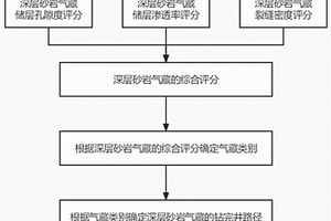 深层砂岩气藏钻完井路径选择方法