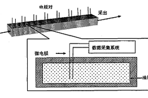 地层中含油饱和度的模拟测量方法及装置