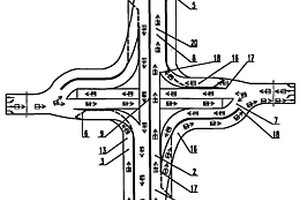 两种右转桥的十字路口全畅通十字形组合桥