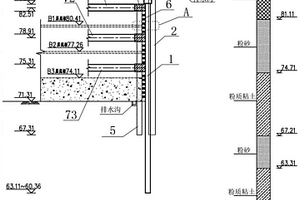 复杂地质条件下严重缺陷地连墙的深基坑支护体系