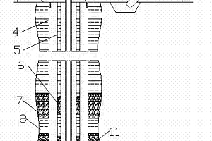 地热井分层投滤料工艺方法