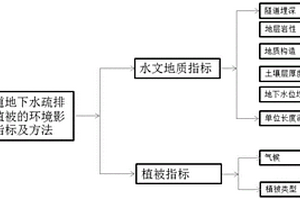铁路隧道地下水疏排对隧顶植被的环境影响评价方法