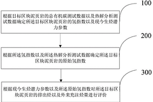 泥页岩排出烃以及外来充注烃量的评价方法及装置