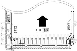 高压水力预裂切眼巷道钻孔布置方法