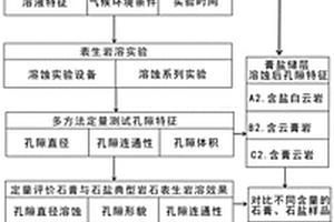 膏盐-碳酸盐岩储层表生岩溶效果定量评价方法及装置