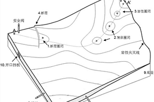 多类型圈闭及油气藏的三维可视化教学模型