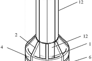 海上风电复合式单桩基础及其施工方法