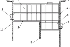 深浅布置的盾构工作井及其施工方法