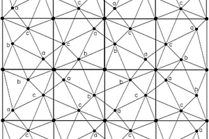 采用旋转交错形矿产勘查网的矿产勘查方法