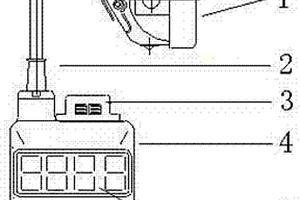 具有数字显示一氧化碳浓度检测报警功能的矿灯