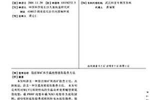 隐伏铀矿床负载泡塑提取勘查方法