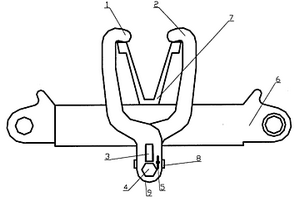掘进工作面架棚支护用前探梁