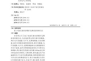 基于双波长激光的煤矿瓦斯浓度检测方法