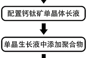降低形核数量的钙钛矿单晶生长方法