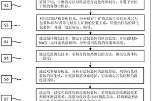 基于石盐包裹体进行深层古盐湖沉积温度确定的方法