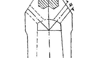 冷粘接新型一字钎头