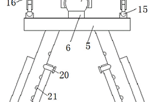 土木工程用建筑模板连接架