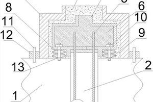 桩基础与基础底板适应变形控制装置
