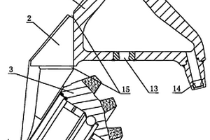 滚动密封有体三牙轮钻头