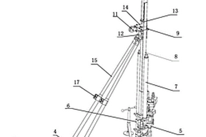 可实现45至90度倾角钻进的钻机钻架
