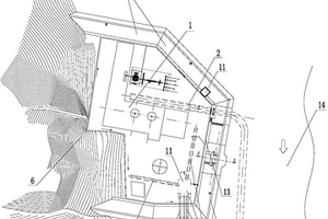 用于易渗山区水电站的岸边厂房结构