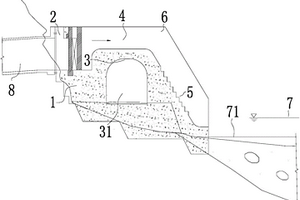 尾水水位调节结构