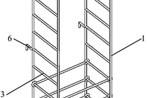 用于桥梁横隔板施工的简易挂篮