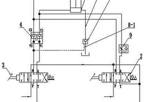 液压油缸快速回油油路