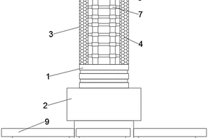 缓冲减震建筑基桩结构
