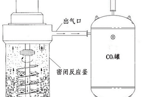 封存二氧化碳并协同处置放射性废料的方法