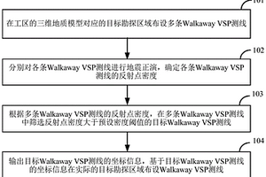 Walkaway VSP测线的布设方法及装置