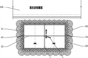 MJS工法和管幕法联合支护大断面小净距暗挖工法