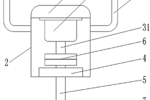 具有保护功能的螺旋地桩打桩装置