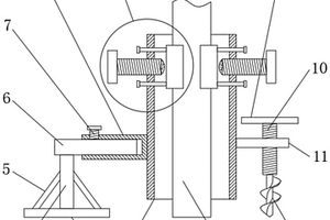 建筑施工用外墙脚手架加固机构