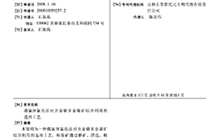 载氯体氯化法对含金银多金属矿综合利用的选冶工艺