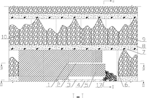 不留顶底柱预置空间充填采矿法