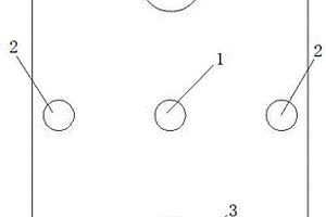用于进路充填采矿中双空孔菱形掏槽孔的布置方法