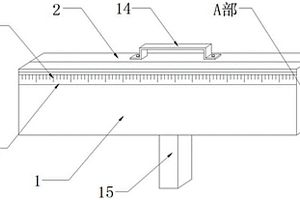 金矿采矿用多功能测量尺
