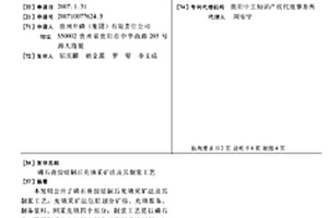 磷石膏胶结嗣后充填采矿法及其制浆工艺