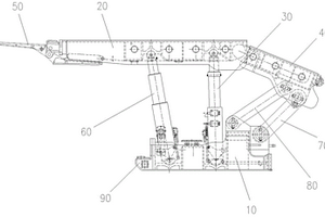 采矿用的液压支架