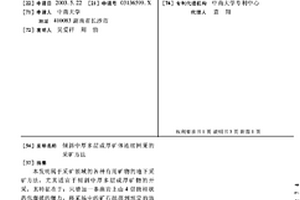 倾斜中厚多层或厚矿体连续回采的采矿方法