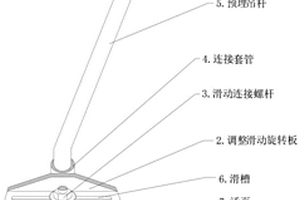 平巷采矿巷道充填时快速吊挂管道自锁卡环