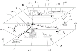吸压混合非接触式深海采矿系统及其工作方法