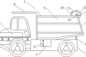 煤矿采矿用运输车