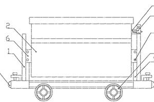 安全型翻斗式采矿用推车
