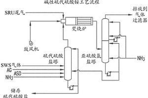 由含有H2S、SO2和/或NH3的废气流制备的产品