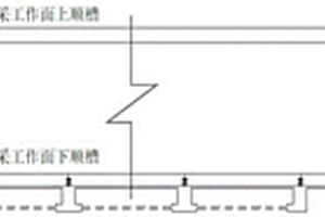 仰采工作面泄水结构及其施工方法