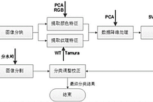 基于多特征及分割再校正的矿岩块度分类方法