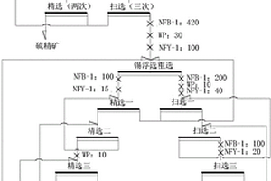 重选尾矿锡石浮选方法
