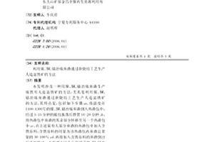 利用镍、铜、钴冶炼弃渣通过新烧结工艺生产人造富铁矿的方法